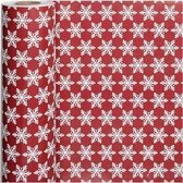 Inpakpapier, b: 50 cm,  80 gr, , ijskristallen, 100m