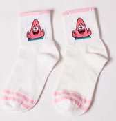 Spongebob sokken - Patrick - unisex - one size - enkelsok