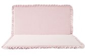 MiiiMi Baby Speelmat Pink Vierkant VELVET 106 cm