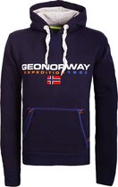 Geographical Norway Sweatshirt Heren Trui Blauw Golivier - L