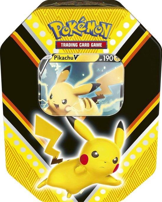 Afbeelding van het spel Pokémon V Power Tin Pikachu - Pokémon Kaarten
