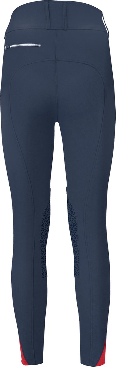 PK International - Hardwell - Rijbroek - Knee Grip - Technische stof - Steekzakken - een ritszak - Moon Indigo - Donkerblauw - M/38