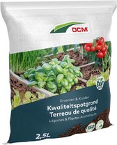 DCM Terreau d'empotage Légumes et fines herbes - Terreau d'empotage - 2,5 L