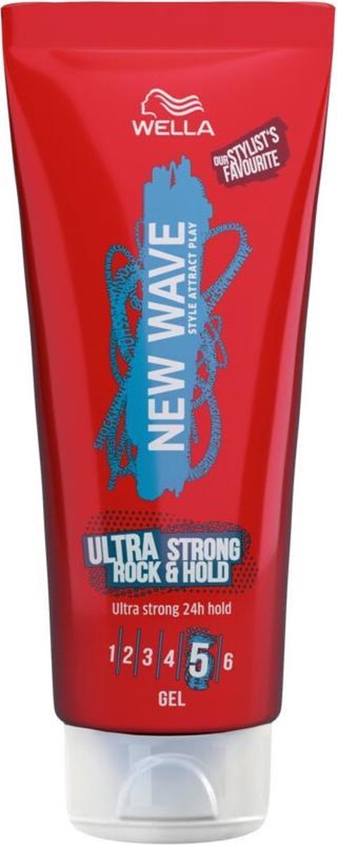 Wella New Wave Ultrastrong Rock & Hold Gel 200ML