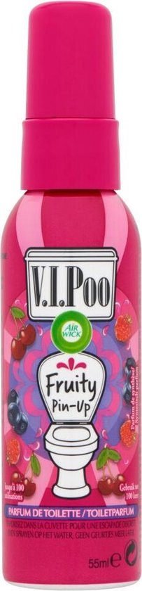 Air Wick VIPoo Fruity Pin Up Toilet Spray 55ml
