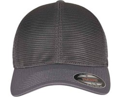 Flexfit - YP CLASSICS 360 OMNIMESH CAP charcoal one size Pet - Grijs