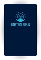 Einstein Brain 5G EMF Anti Straling Bescherming Kaart BLAUW - Maat No size