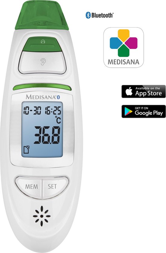 | 750 - Lichaamsthermometer Infrarood TM - Medisana Connect bol