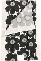 Marimekko Set van 2 theedoeken Unikko Zwart 47 x 70 cm