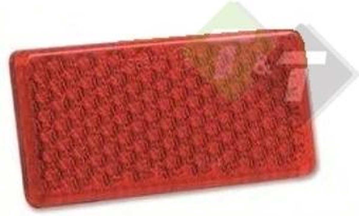 Reflector Rood, 95mm x 45mm
