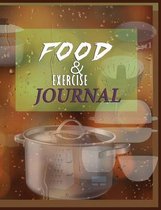 Food and Exercise Journal for Healthy Living - Food Journal for Weight Lose and Health - 90 Day Meal and Activity Tracker - Activity Journal with Daily Food Guide