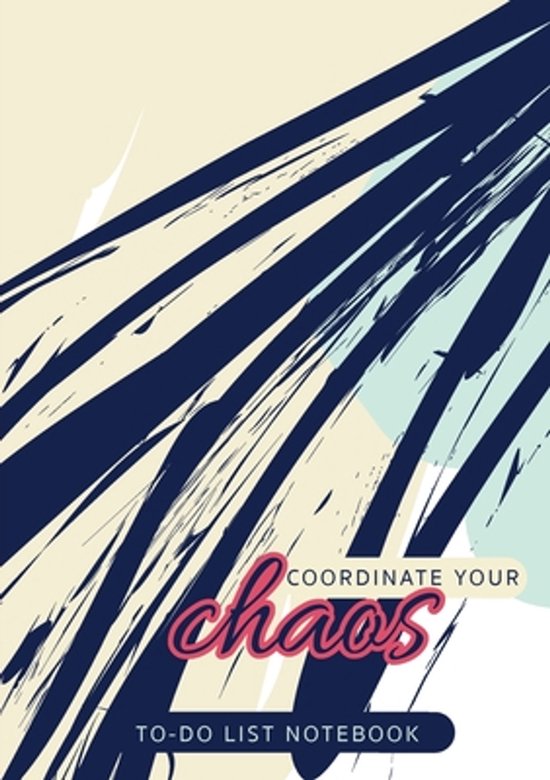 Coordinate Your Chaos To-Do List Notebook - cover