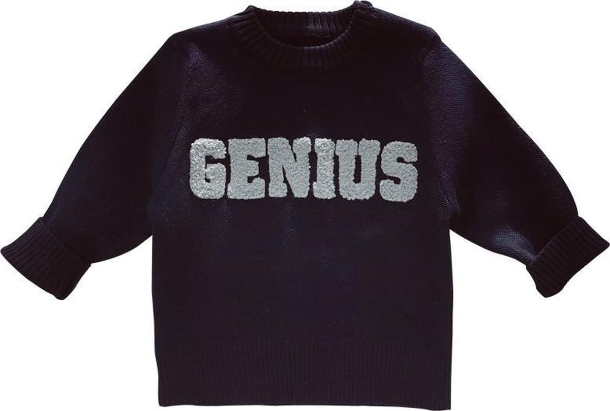 Supercute - trui - Genius - 6 tot 9 maanden - maat 74
