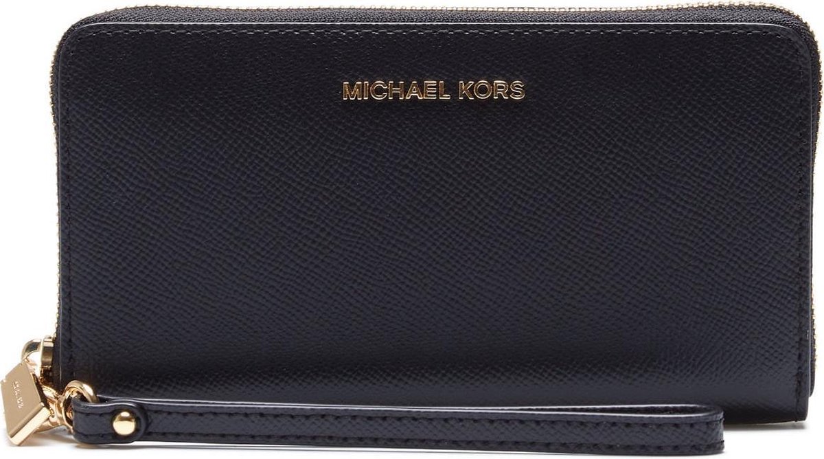 Michael Kors Lg Coin Mf Phone Case Dames Portemonnee - Zwart | bol.com