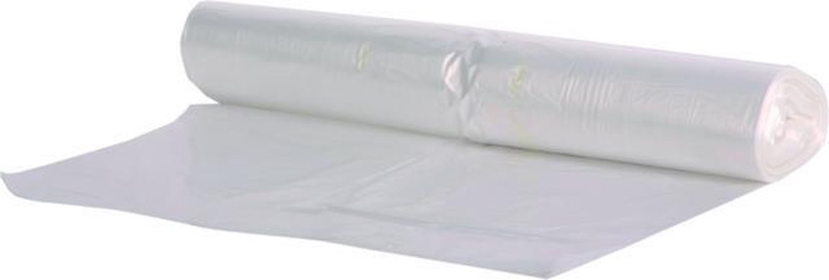 Afvalzak HDPE 44x56cm T10 transparant 2500 stuks
