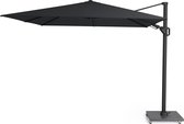 Platinum Challenger rechthoek zweefparasol T2 Premium - 3x3 m. -  Jet Black