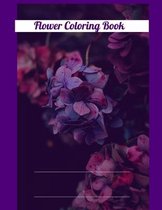 Flower Coloring Book