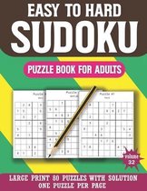 Sudoku Puzzle Book For Adults