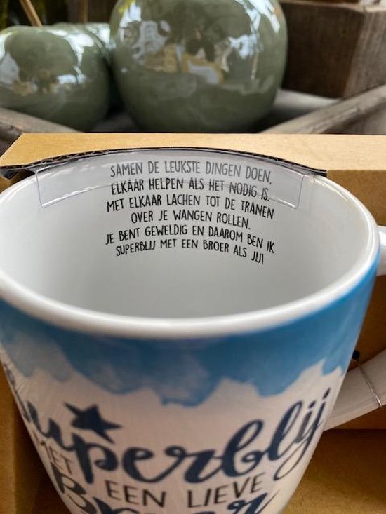 Mug Cadeau Super Frère