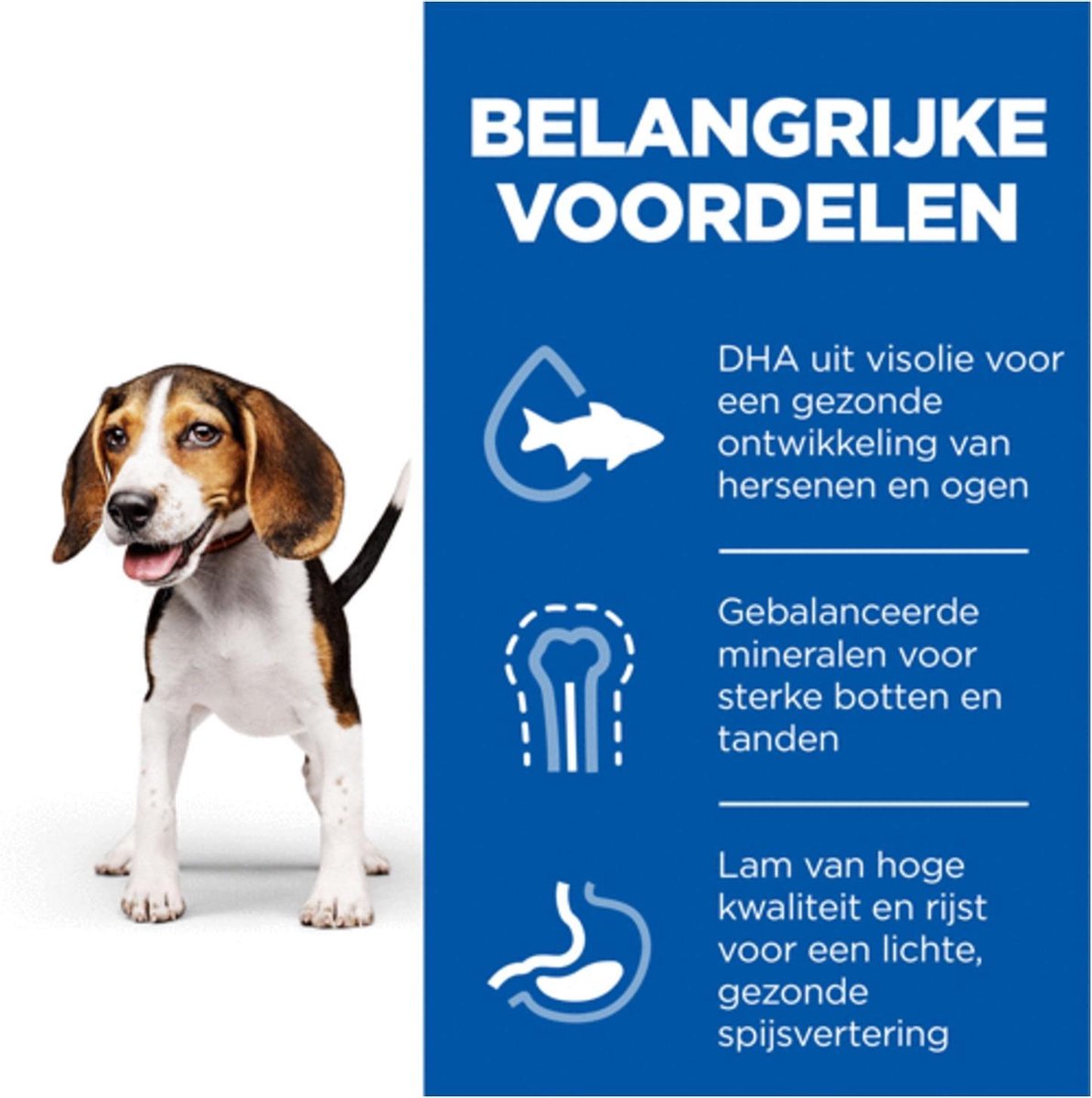 Hill's Canine Puppy Medium Lam - Hondenvoer - 18 kg thumbnail 3