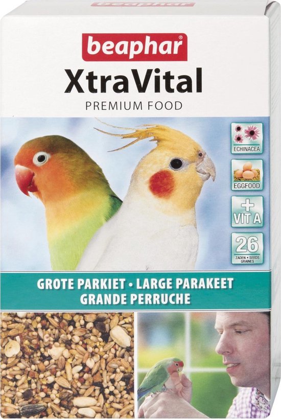 Beaphar Xtravital Grote Parkie - Vogelvoer - 500 g