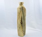 Robuuste houten vaas, 50 x Ø 12 cm: 100% natuurproduct