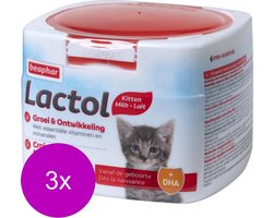 3x Beaphar Lactol Melk Kitten 250 gr