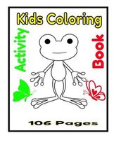 Kids Coloring Activity Book 106 Pages