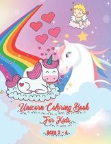 Unicorn Coloring Book For Kids Ages 2-4