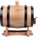 Houten Vat voor Whisky ~ 3 litre eikenhouten vat ~ Perfecte Cadeau voor de Whisky Liefhebber Image