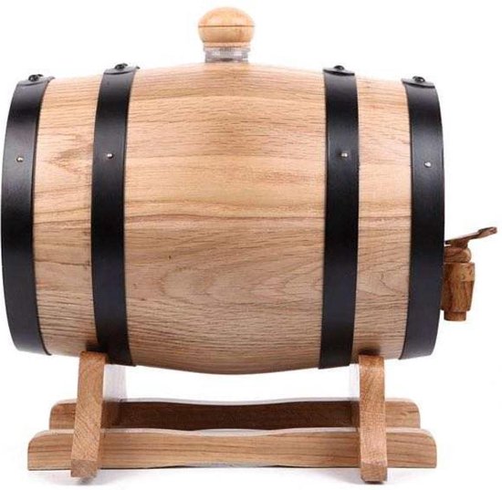 Fût en bois pour whisky ~ Fût en chêne de 3 litres ~ pour les amateurs de  whisky | bol.com