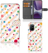 GSM Hoesje OnePlus 8T Flip Cover Dots