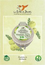 Le Erbe di Janas - Haarmasker natuurlijk, biologisch - Amla , rozemarijn , waterkers , helichrysum en aardpeer - voor zwak en broos haar - 125ml