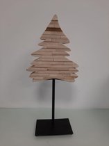 decoratief beeld van een houten kerstboom