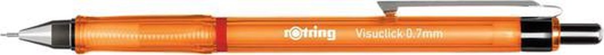 rOtring Visuclick Vulpotlood - 2B - 0,7 mm - Oranje behuizing