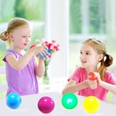 Globbles Balls – Sticky Balls – Globbles Speelgoed – Glow Balls - Stress Verminderend – Speelgoed meisjes/jongens – Set van 4 plakkende balletjes