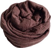 Hoofddoek Crinkle Cacao – Hijab – Sjaal - Hoofddeksel– Islam – Moslima