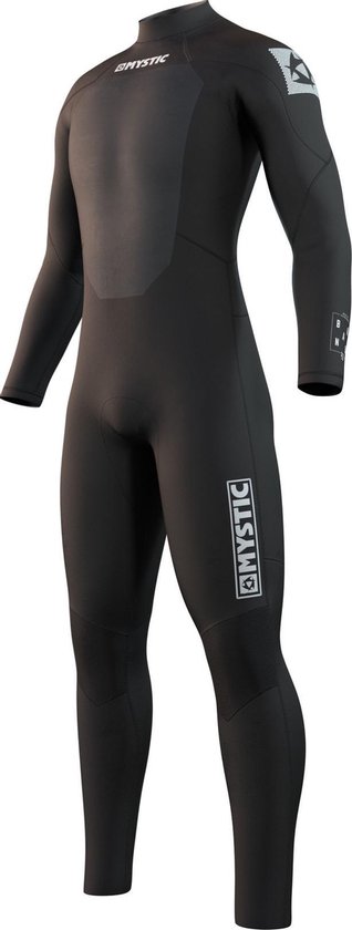 Mystic Star Fullsuit 4/3mm Bzip - Black