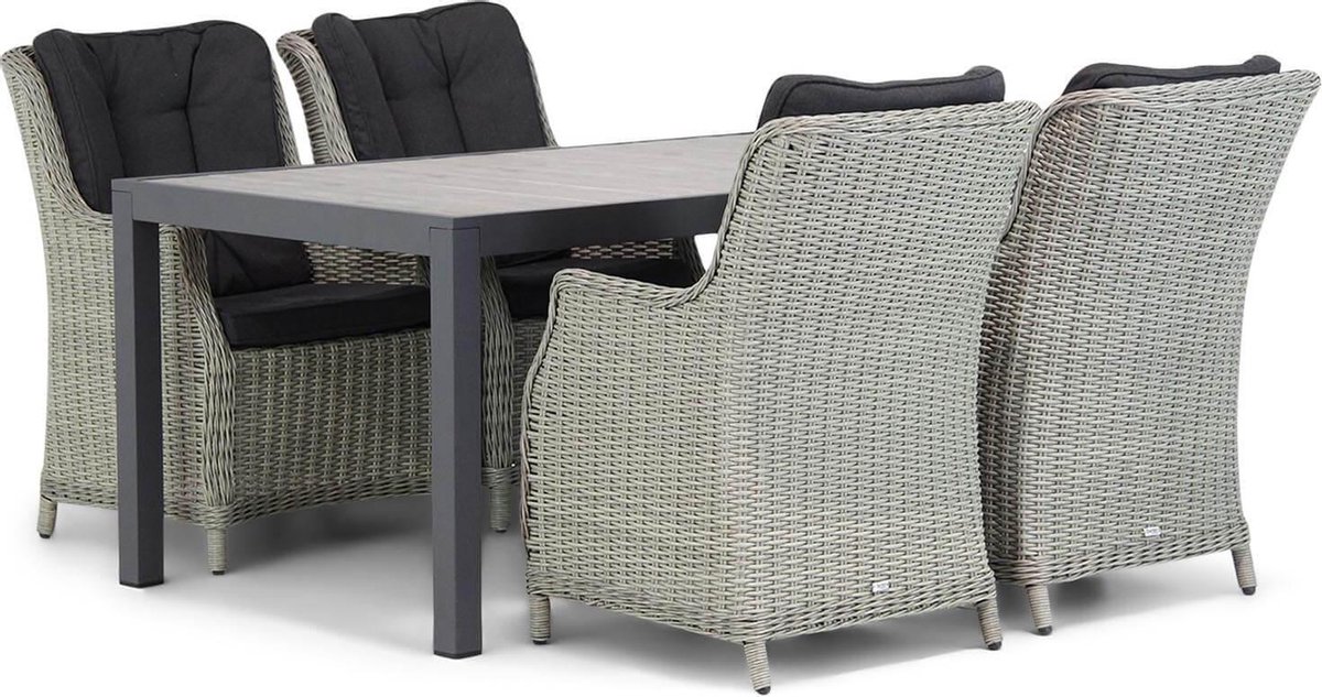 Garden Collections Buckingham/Residence 164 cm dining tuinset 5-delig