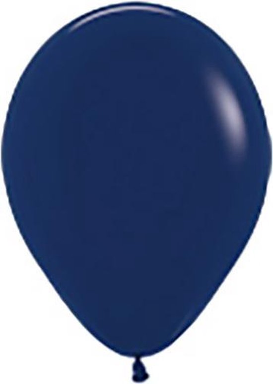 Sempertex Ballonnen Fashion Navy Blue| 50 stuk | 5 inch | 13cm