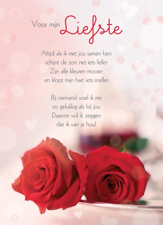 Grote Bos Bloemen In Vaas - Lelies Anjers Rozen Pop-Up Kaart