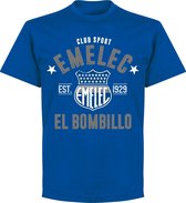 Emelec Established T-shirt - Blauw - XXL