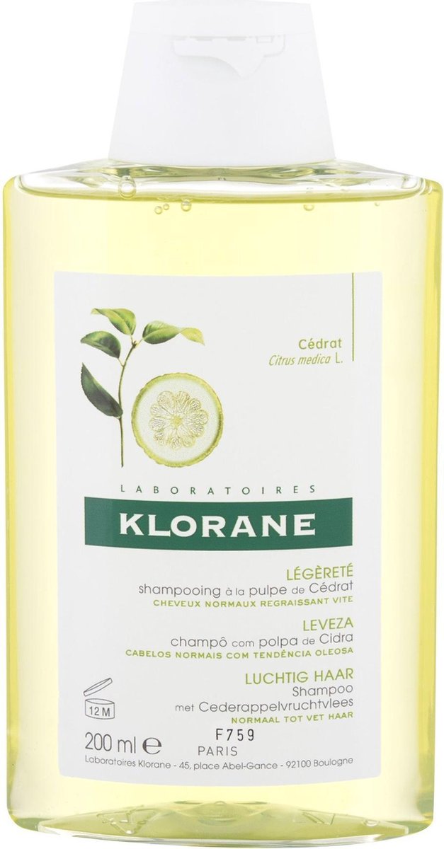 Klorane Citrus Pulp Shampoo With Vitamine 200ml bol