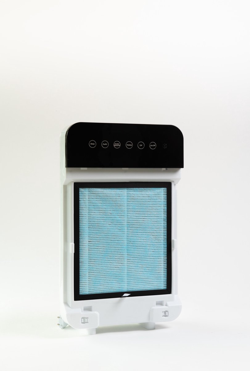 Evolar EVO-AP885 Air purifier - Geschikt tot 35 m² - 3 Standen - 4-in-1 filtersysteem - Ionisator - Luchtfilter - Air Purifier met hepa filter - Afstandsbediening - UV desinfectie - Super stille werking — afbeelding 2
