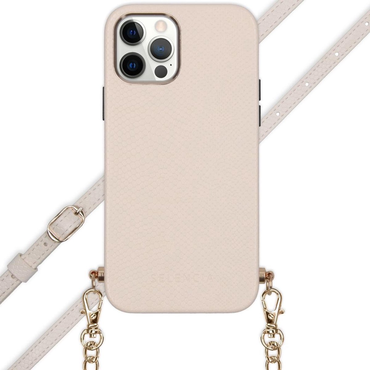 bol.com | Aina Slang Hoesje met koord voor de iPhone 12, iPhone 12 Pro
