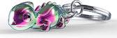 Metalmorphose Kameleon Sleutelhanger 3D Metaal Multikleur