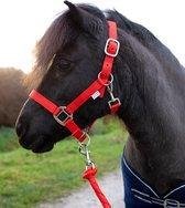 G-Horse | Halsterset met touw | Pony | Rood