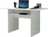 Maison’s  tafel Lurdi – Tafel – Sidetabel – Bureau  – uitschuifbare tafel –Inklapbare tafel – Eettafel – Functioneel – wit– 35/75x120x75