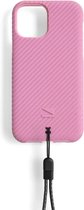 Lander Vise case voor iPhone 12 mini - met polskoord - Blush