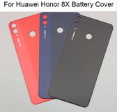 Batterij achterkant voor honor 8x Rood